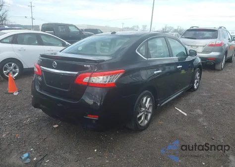 2015 Nissan Sentra Sr from USA, damaged, VIN 3N1AB7AP3FY258145